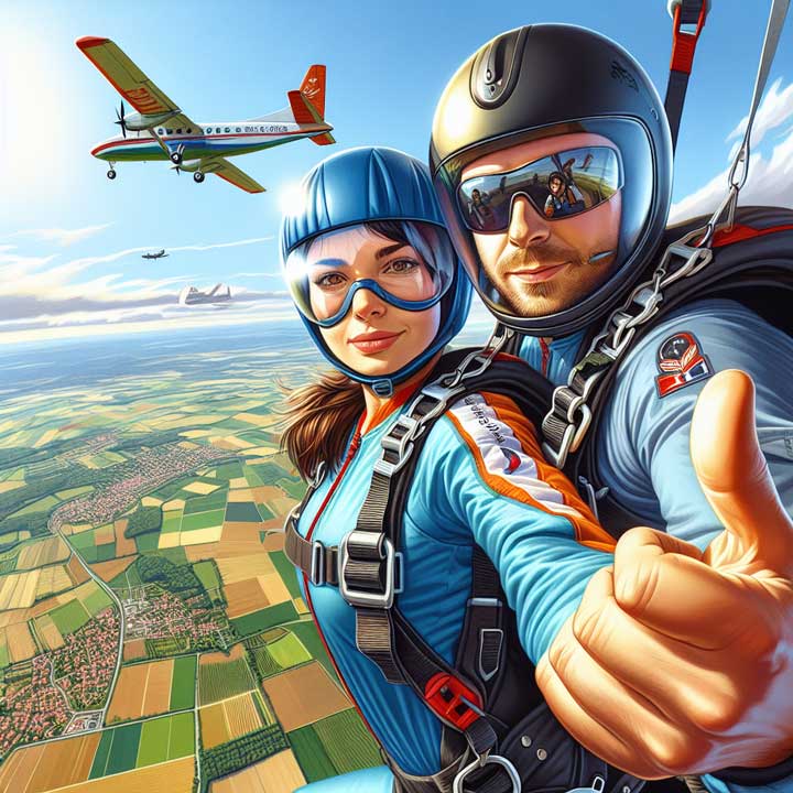 Saut en parachute débutant lequel choisir ?